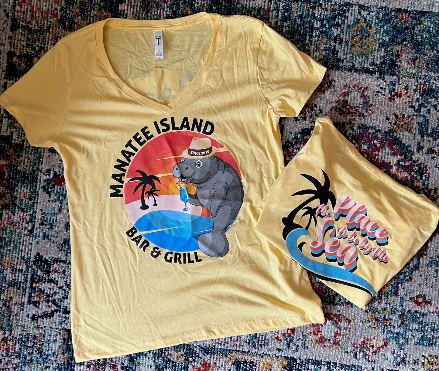 Place to Be V-neck T-shirt