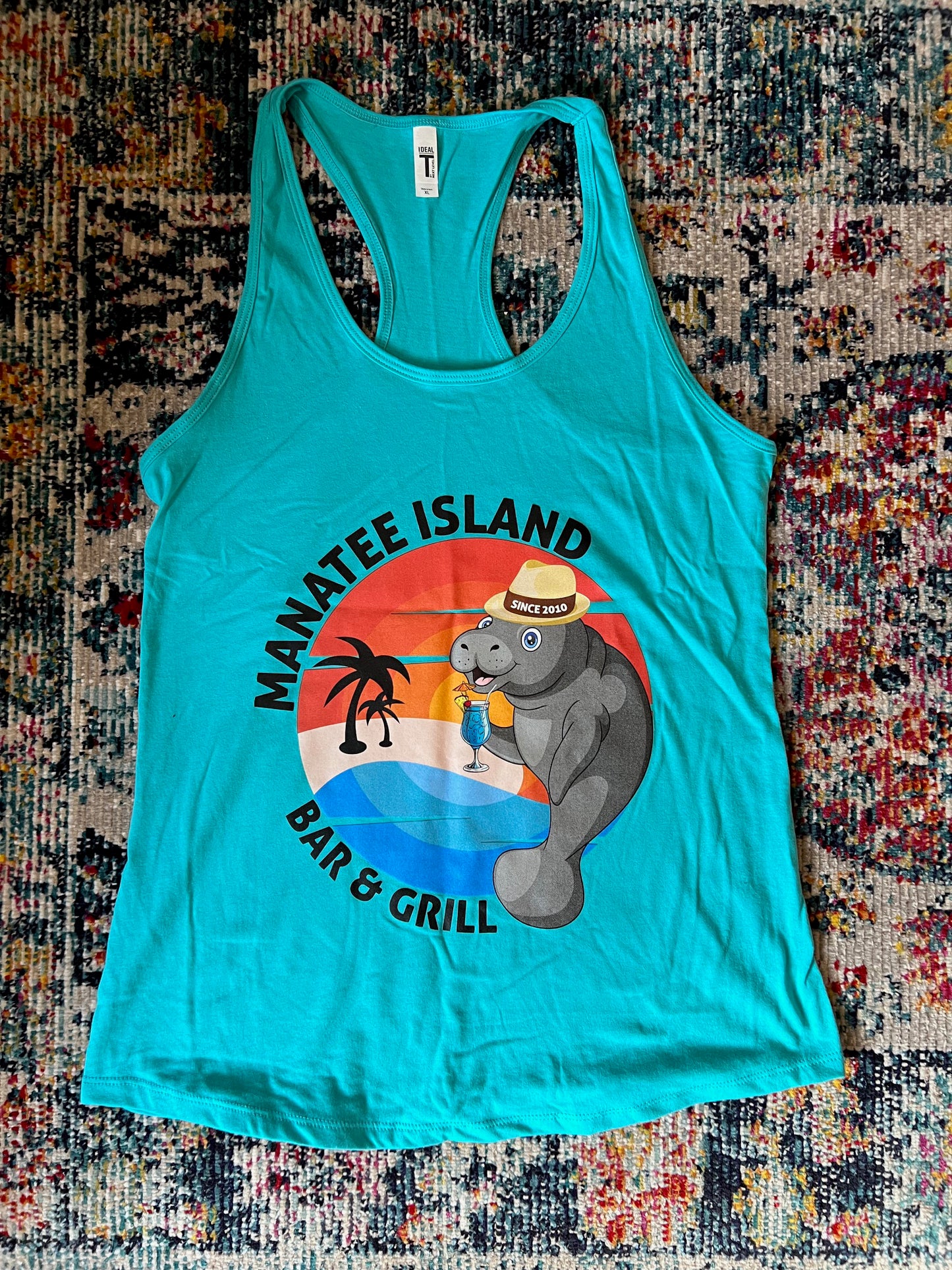 Manatee Island Racerback Tank Top