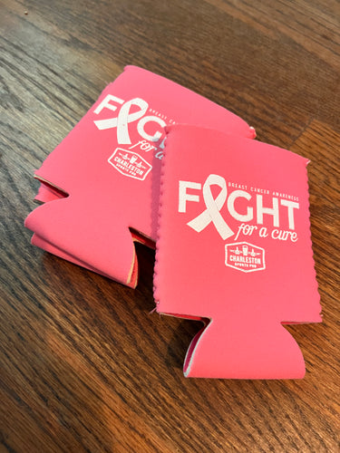 Fight Breast Cancer Koozie